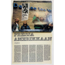Suosikki 1973 11 Pressa Amerikkaan, Näin pop-tähti menee etusivulle aikakauslehti