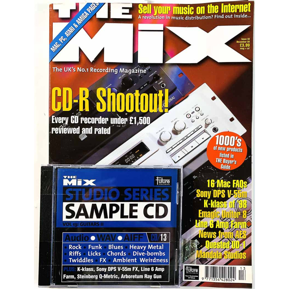 The Mix : CD guitar samples to set your tracks on fire - begagnade magazine