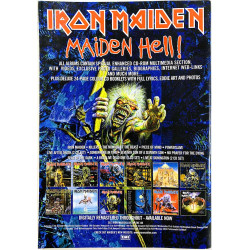 Metal Hammer 1998 November Iron Maiden, Black Sabbath, Faith No More aikakauslehti