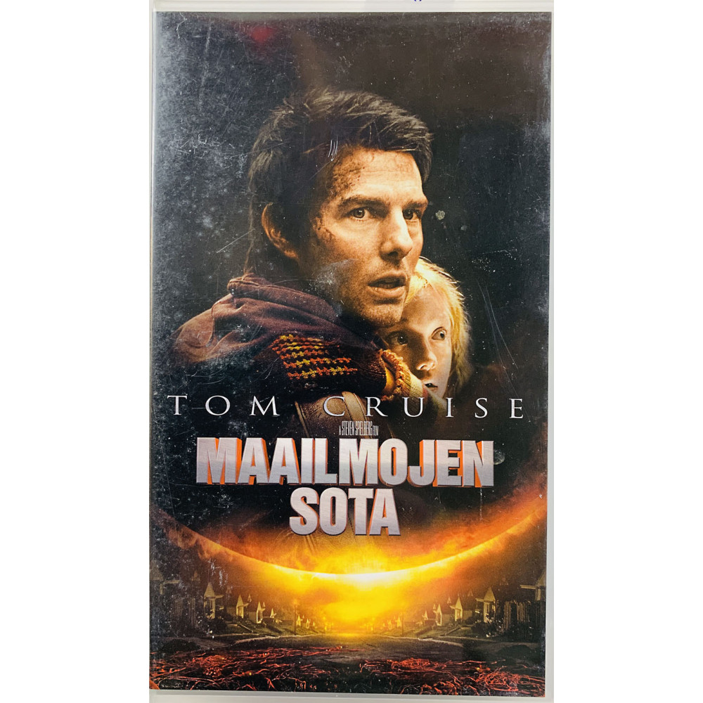 VHS cassette suomitekstitys 2005  Maailmojen sota, Tom Cruise VHS video
