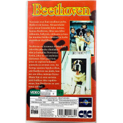VHS cassette suomitekstitys 1991  Beethoven VHS video