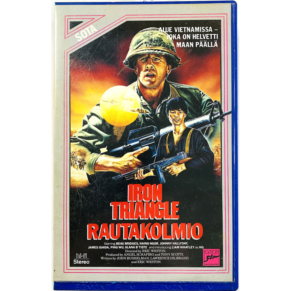 VHS cassette suomitekstitys 1988  Rautakolmio VHS video