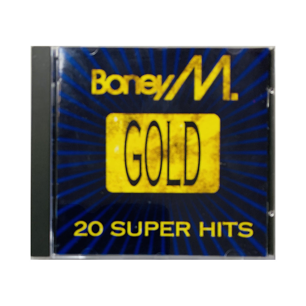 Boney M. Käytetty CD Gold 20 Super Hits  kansi EX- levy VG+ Käytetty CD