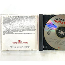 Goodwin Bill Trio Käytetty CD Three Is a Crowd  kansi EX- levy EX Käytetty CD