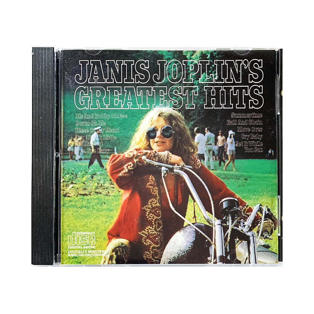 Joplin Janis Käytetty CD Janis Joplin's Greatest Hits  kansi EX- levy EX Käytetty CD