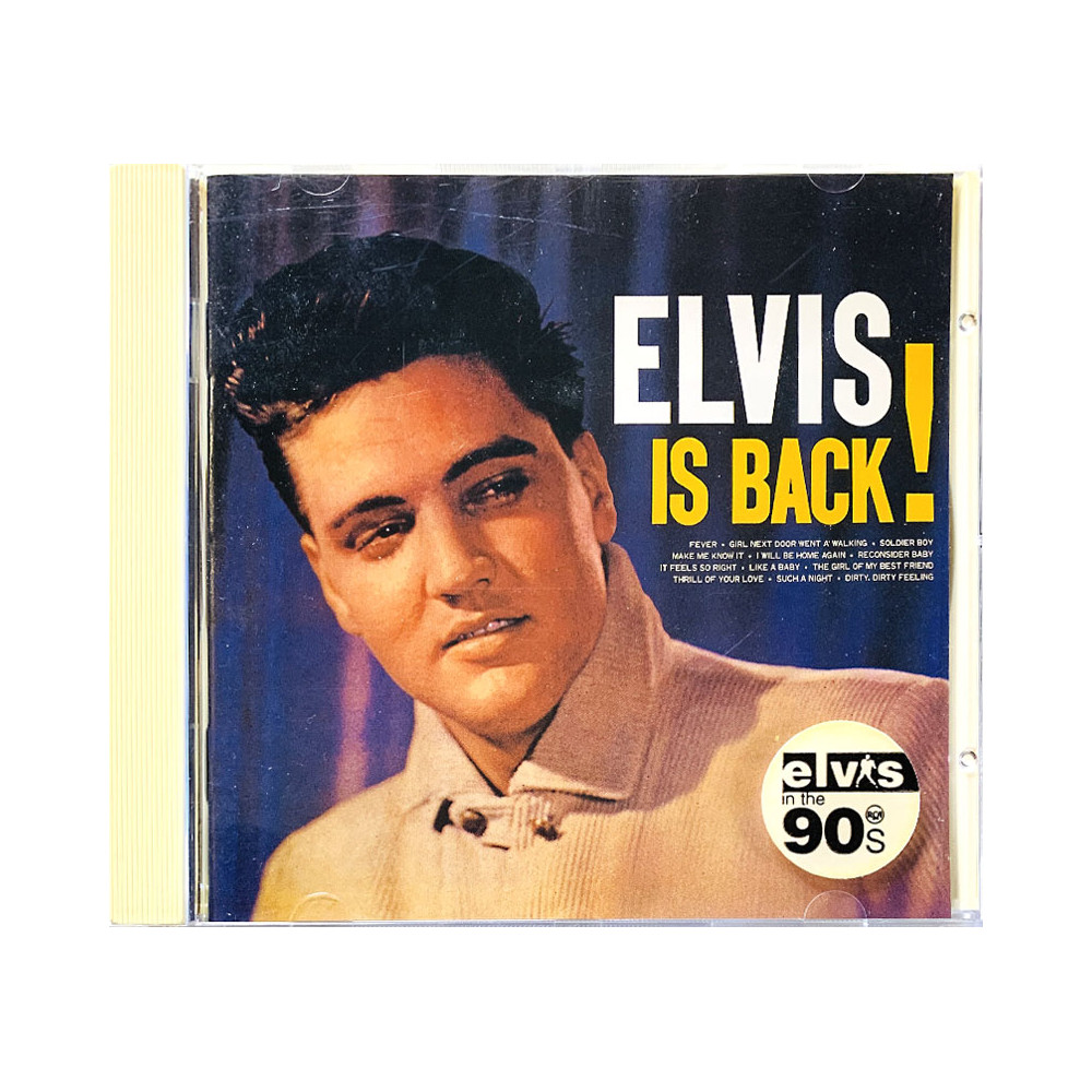 Presley Elvis Käytetty CD Elvis Is Back!  kansi EX- levy VG+ Käytetty CD