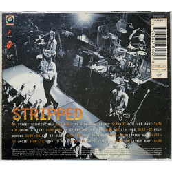 Rolling Stones Käytetty CD Stripped  kansi EX- levy EX Käytetty CD