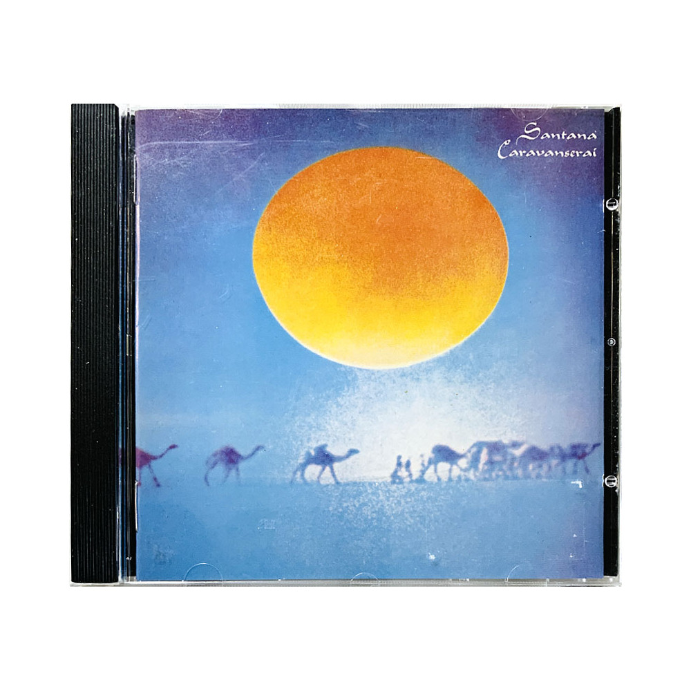 Santana Käytetty CD Caravanserai  kansi EX- levy EX Käytetty CD