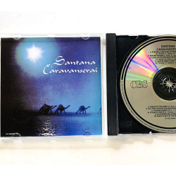 Santana Käytetty CD Caravanserai  kansi EX- levy EX Käytetty CD