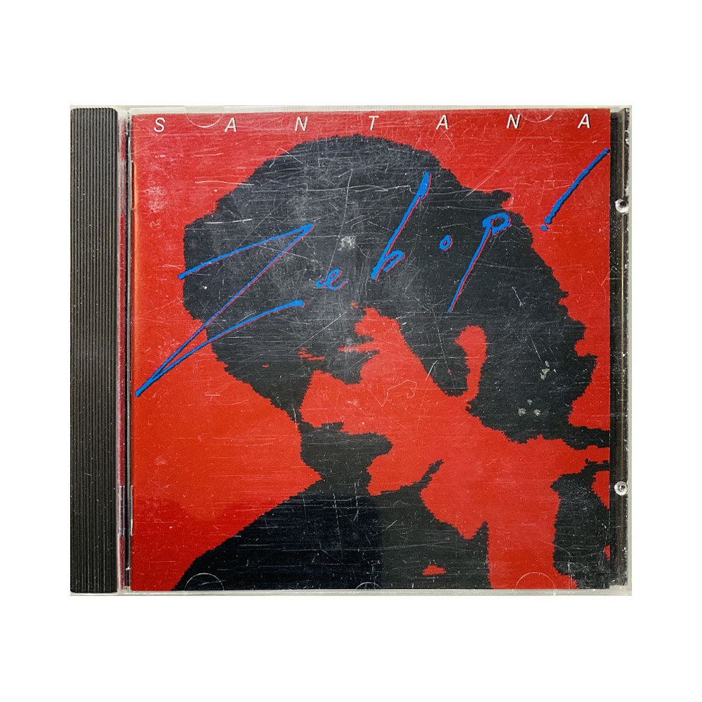 Santana Käytetty CD Zebop!  kansi EX- levy EX- Käytetty CD