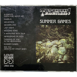 Tolonen Jukka Käytetty CD Summer Games + Tolonen  kansi VG+ levy EX Käytetty CD