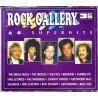 Jimi Hendrix, Clapton, Johnny Winter ym. Käytetty CD Rock Gallery 60 superhits 3CD  kansi EX- levy EX- Käytetty CD