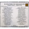 Peggy Lee, Sarah Vaughan, Vera Lynn Käytetty CD 50 Hits of the Fabulous 40’s  kansi EX- levy VG+ Käytetty CD
