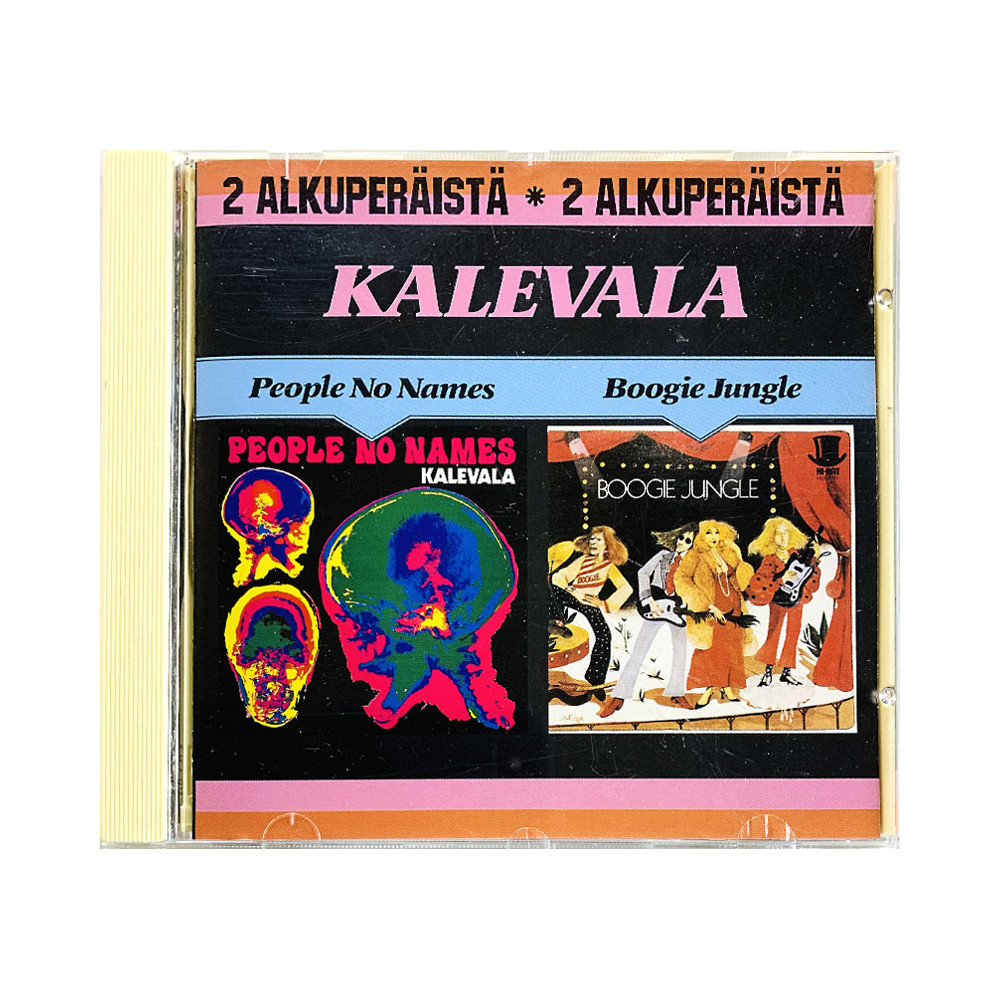 Kalevala 1972/1975 SAFCD 2053 People No Names & Boogie Jungle CD Begagnat