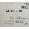 King Crimson Käytetty CD Lark's Tongue in Aspic  kansi VG+ levy EX Käytetty CD