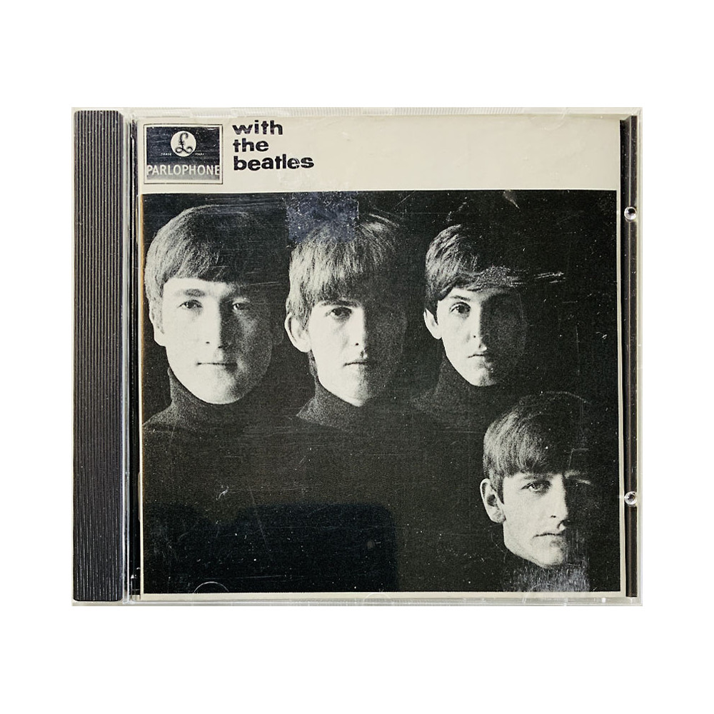 Beatles CD With the Beatles  kansi EX- levy EX- Käytetty CD