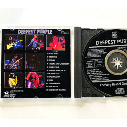 Deep Purple CD Deepest Purple (the very best of)  kansi EX- levy EX- Käytetty CD