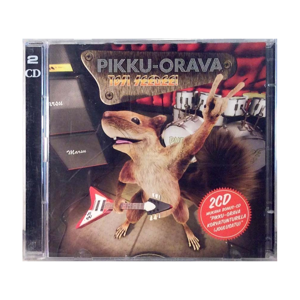 Pikku-Orava: Tosi-Seedee 2cd - Käytetty CD
