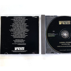 Fulson Lowell CD Reconsider Baby  kansi EX- levy EX Käytetty CD