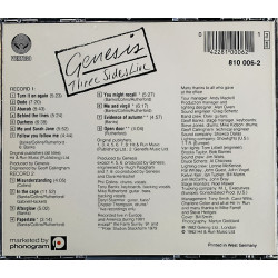Genesis 1982 810 006-2 Three Sides Live 2CD CD Begagnat