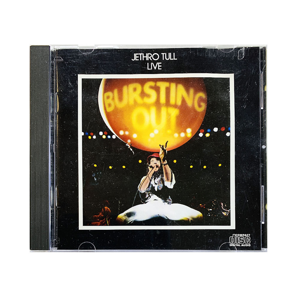 Jethro Tull CD Live Bursting Out  kansi EX- levy EX Käytetty CD