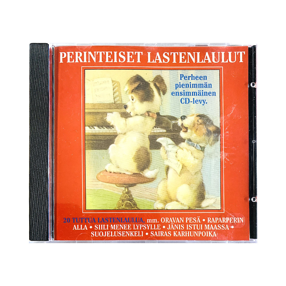 Holle Holopainen, Laila Halme, Eero Väre CD Perinteiset Lastenlaulut  kansi EX- levy EX Käytetty CD