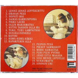 Holle Holopainen, Laila Halme, Eero Väre CD Perinteiset Lastenlaulut  kansi EX- levy EX Käytetty CD