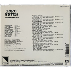 Lord Sutch CD Lord Sutch and Heavy Friends  kansi EX- levy EX- Käytetty CD