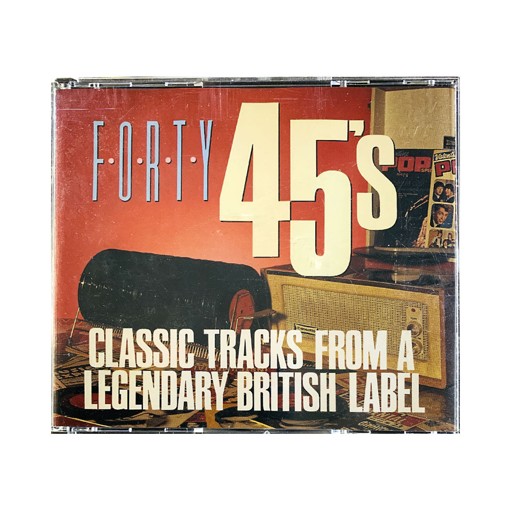 Kinks, Rockin’ Berrie, Viscounts ym. 1988 PYC 7007 Forty 45's 2CD CD Begagnat