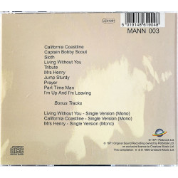 Manfred Mann's Earth Band 1971 MANN 003 Manfred Mann's Earth Band -71 +3 bonus tracks CD Begagnat