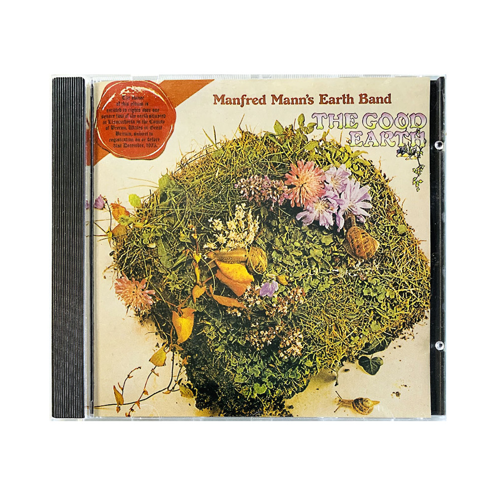 Manfred Mann's Earth Band CD The Good Earth  kansi EX- levy EX Käytetty CD