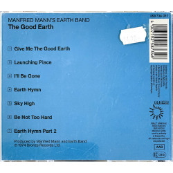Manfred Mann's Earth Band CD The Good Earth  kansi EX- levy EX Käytetty CD