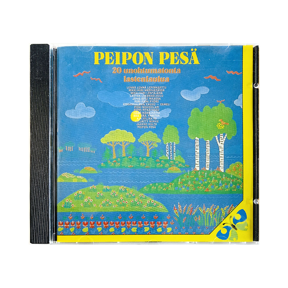 Mari Laurila, Laila Kinnunen, Pikku-Tapani CD Peipon pesä - 20 unohtumatonta lastenlaulua  kansi EX- levy EX Käytetty CD
