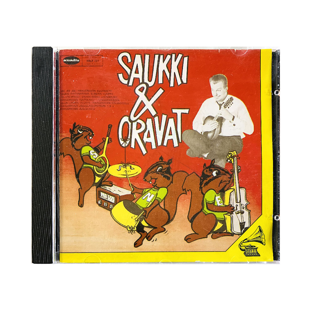 Saukki & Oravat CD Saukki & Oravat  kansi EX- levy EX- Käytetty CD