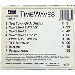 Schroeder Robert 1986 RRK 715033 TimeWaves CD Begagnat