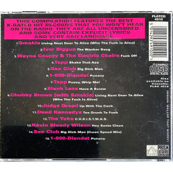 Wayne County, Sex Club, Dead Kennedys CD Adults Only! (X-Rated Hits)  kansi EX- levy EX Käytetty CD