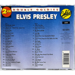 Presley Elvis CD Double Goldies 2CD  kansi EX- levy EX Käytetty CD