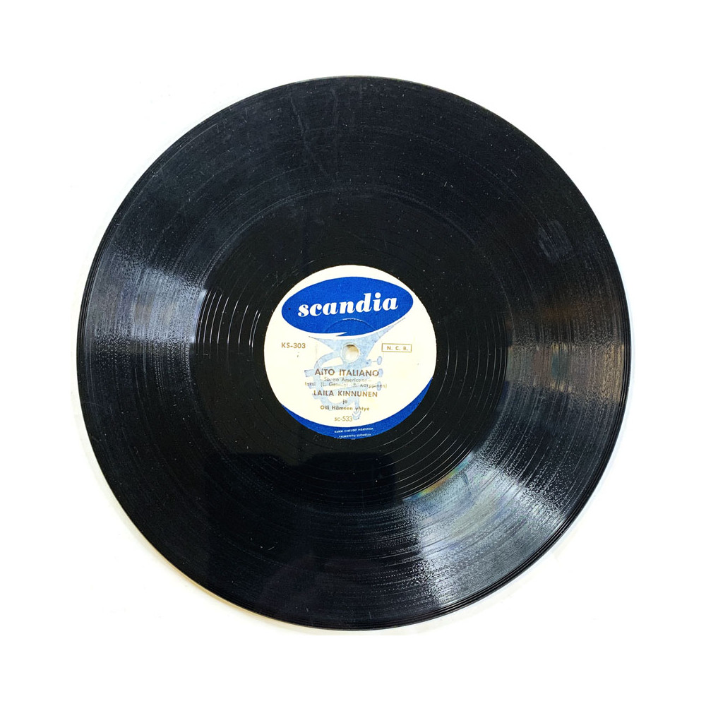 Kinnunen Laila / Eino Virtanen 1958 KS-303 Aito Italiano / Buona sera signorina stenkaka 78-varvare