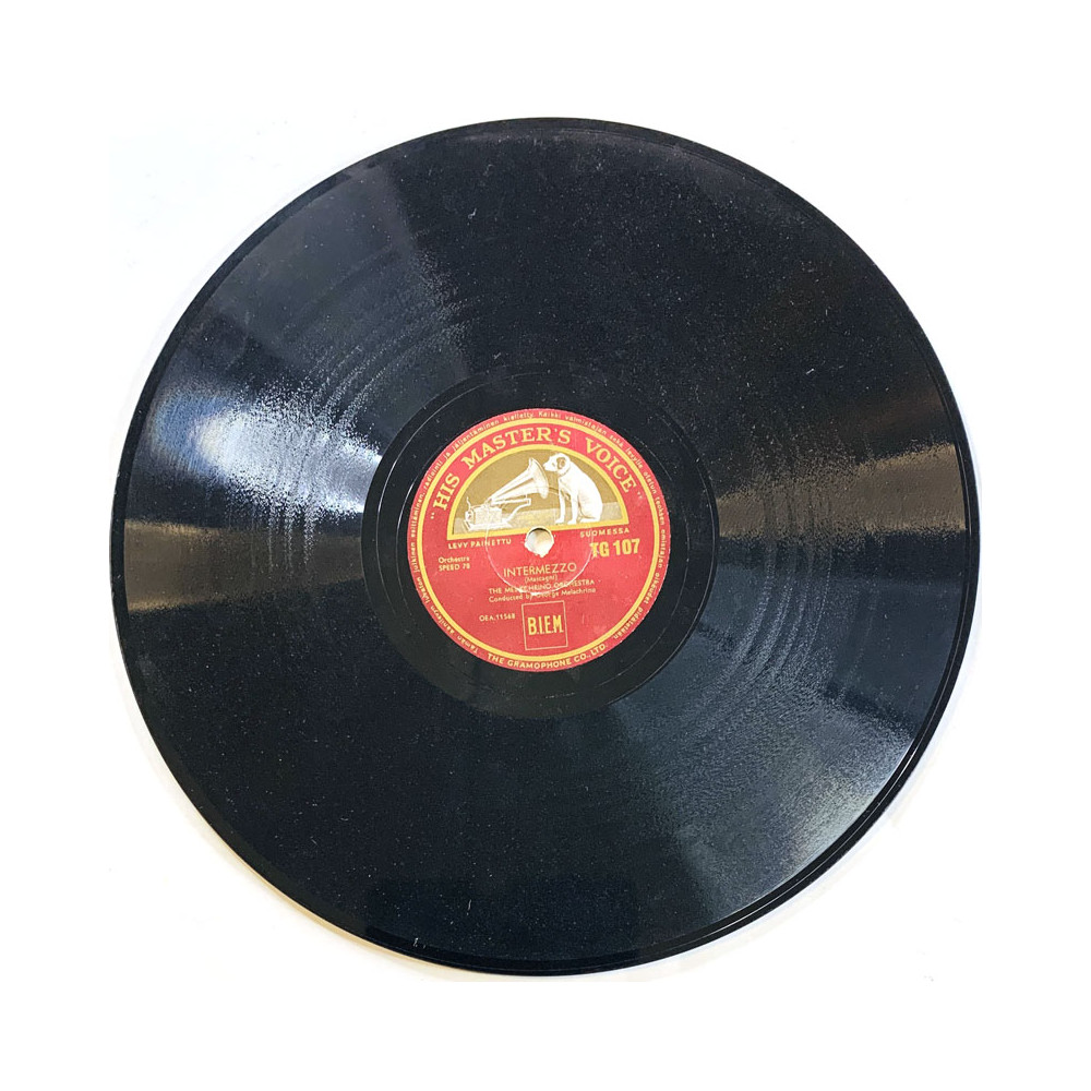 Melachrino Strings Gramofonilevy Intermezzo / Srenenade  kansi paperikansi/muovitasku levy VG+ savikiekko gramofonilevy