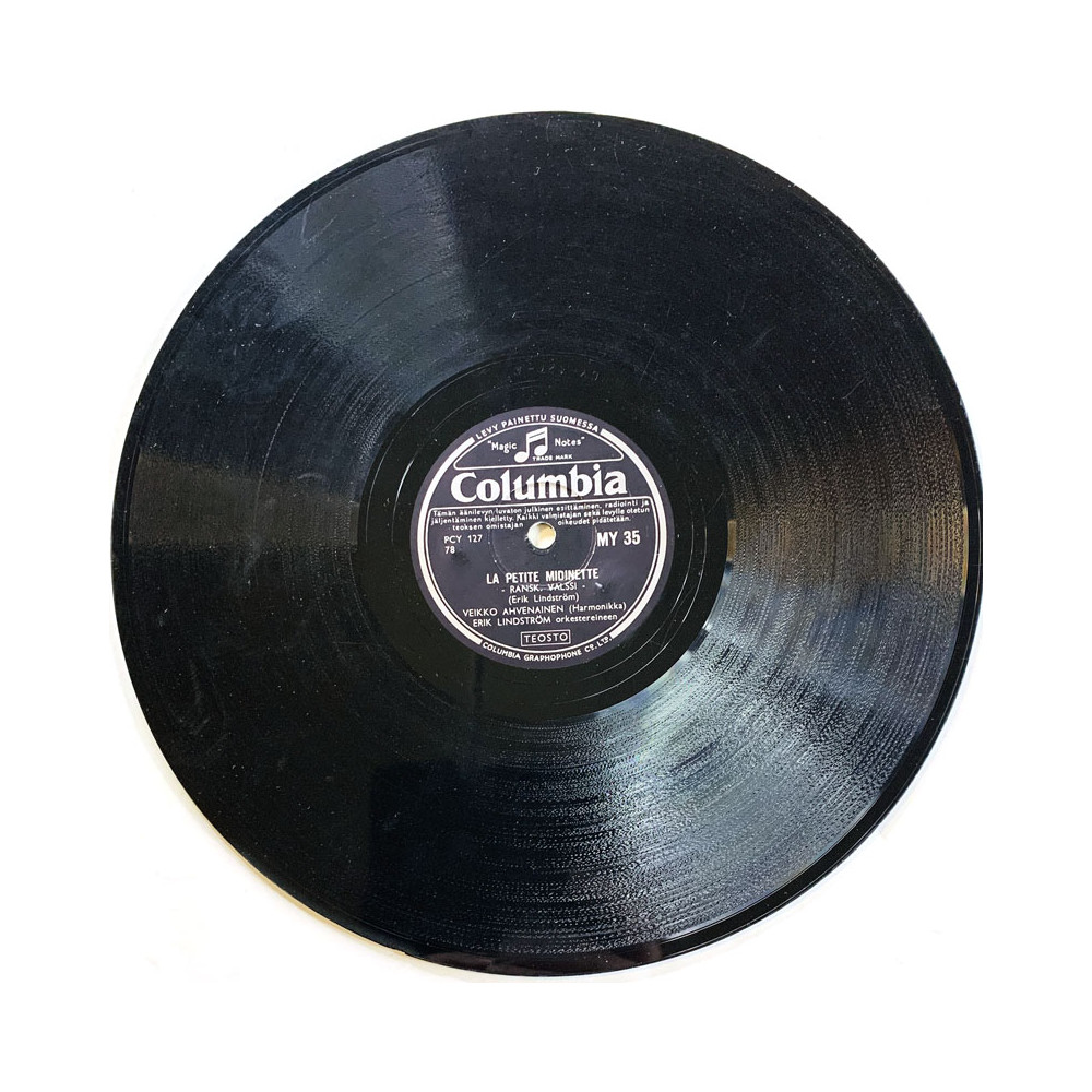 Ahvenainen Veikko / Kalevi Korpi 1958 MY 35 La petite midinette / On Yö stenkaka 78-varvare
