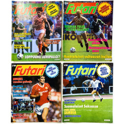 Futari-lehti : Vuosikerta 1989 8 numeroa - begagnade magazine