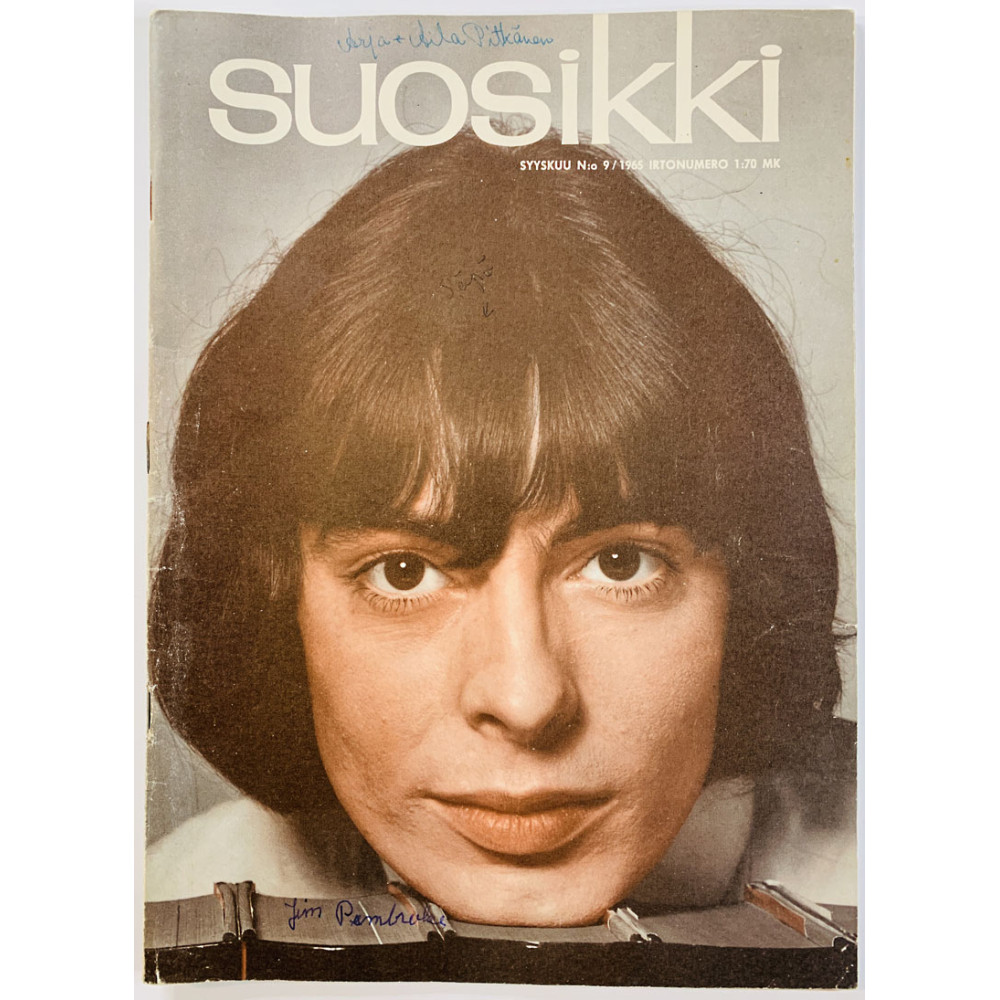 Suosikki 1965 9 Tom Jones, Danny, Mick Jagger, Millie Small aikakauslehti