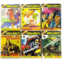 Agentti Korkeajännitys 1975 Numerot 1 - 12 Vuosikerta 12 numeroa 1975 aikakauslehti