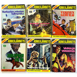 Agentti Korkeajännitys 1975 Numerot 1 - 12 Vuosikerta 12 numeroa 1975 aikakauslehti