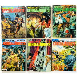 Agentti Korkeajännitys 1979 Numerot 1 - 12 Vuosikerta 12 numeroa 1979 aikakauslehti