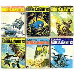 Agentti Korkeajännitys 1980 Numerot 1 - 12 Vuosikerta 12 numeroa 1980 aikakauslehti