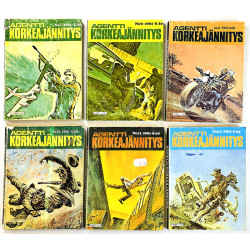Agentti Korkeajännitys 1981 Numerot 1 - 12 Vuosikerta 12 numeroa 1981 aikakauslehti