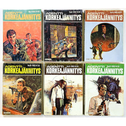 Agentti Korkeajännitys 1982 Numerot 1 - 4 ja 6 - 12 Vuosikerrasta 11 numeroa 1982 aikakauslehti