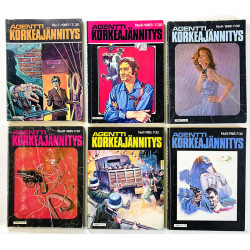 Agentti Korkeajännitys 1985 Numerot 1 - 12 Vuosikerta 12 numeroa 1985 aikakauslehti