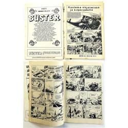 Buster 1972 N:o 2 ja N:o 7 2 numeroa vuodelta 1972 aikakauslehti